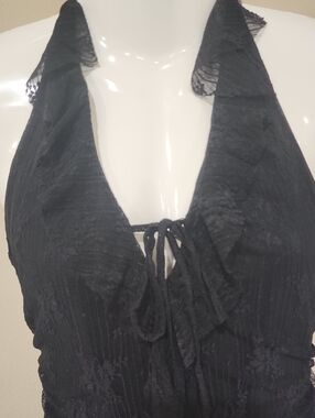Elegant Black Wedding Dress